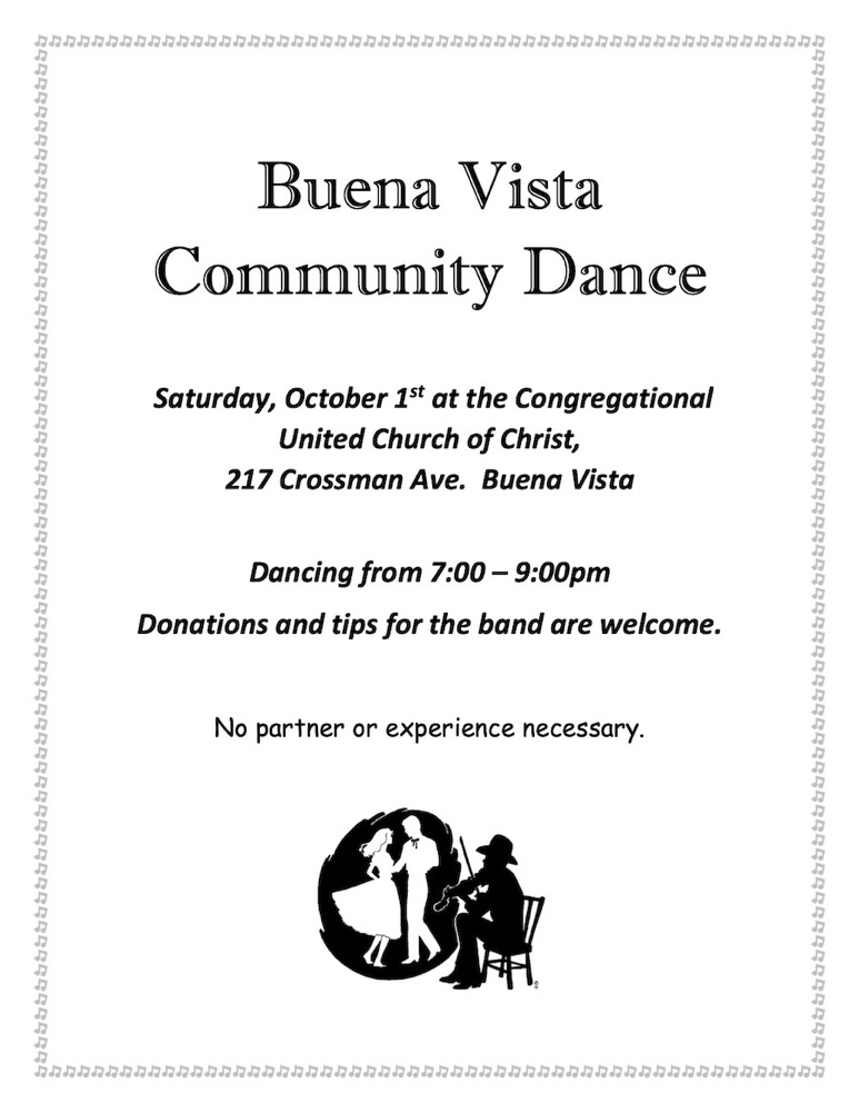 Buena Vista Contra Dance 10/1/22