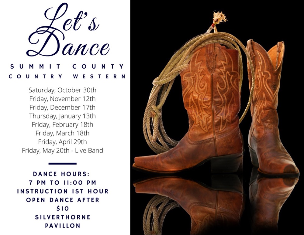 2021/22 Country Western Dances at the Silverthorne Pavilion