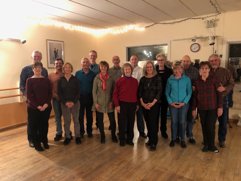 Class photo for Nightclub Two Step lesson 3/7/19