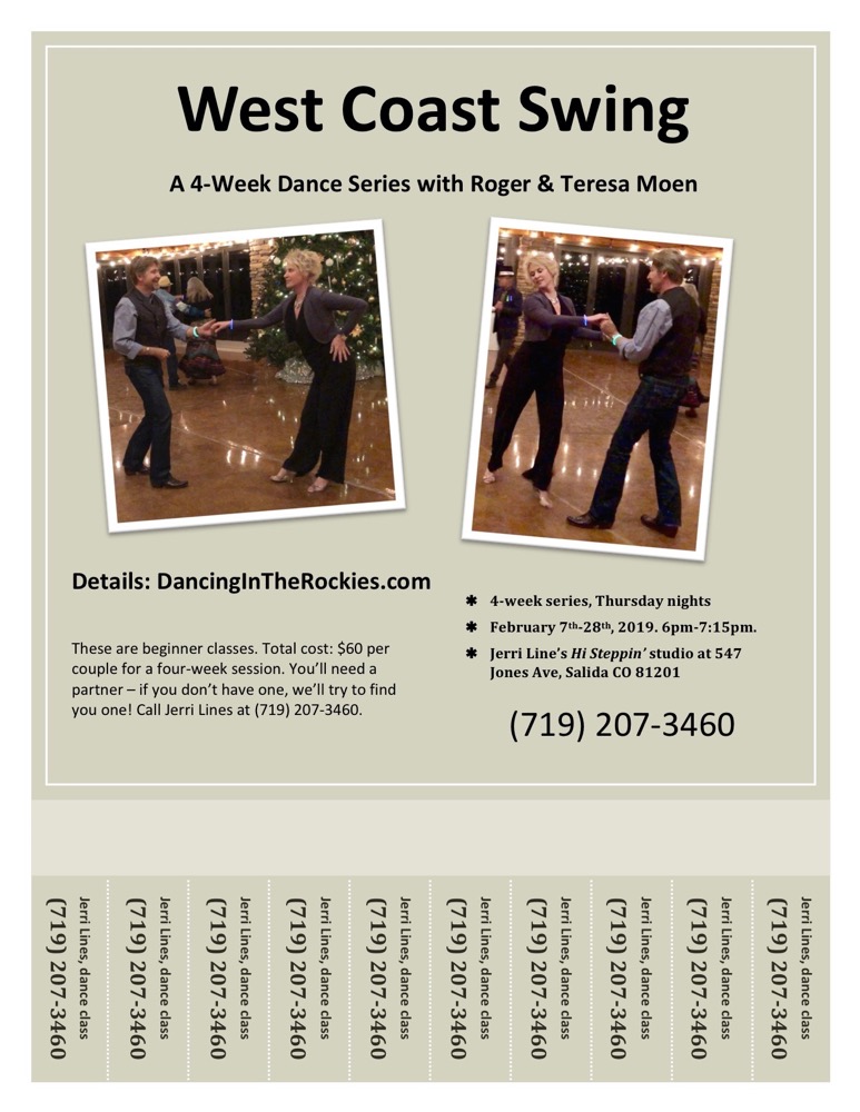 4-Week West Coast Swing