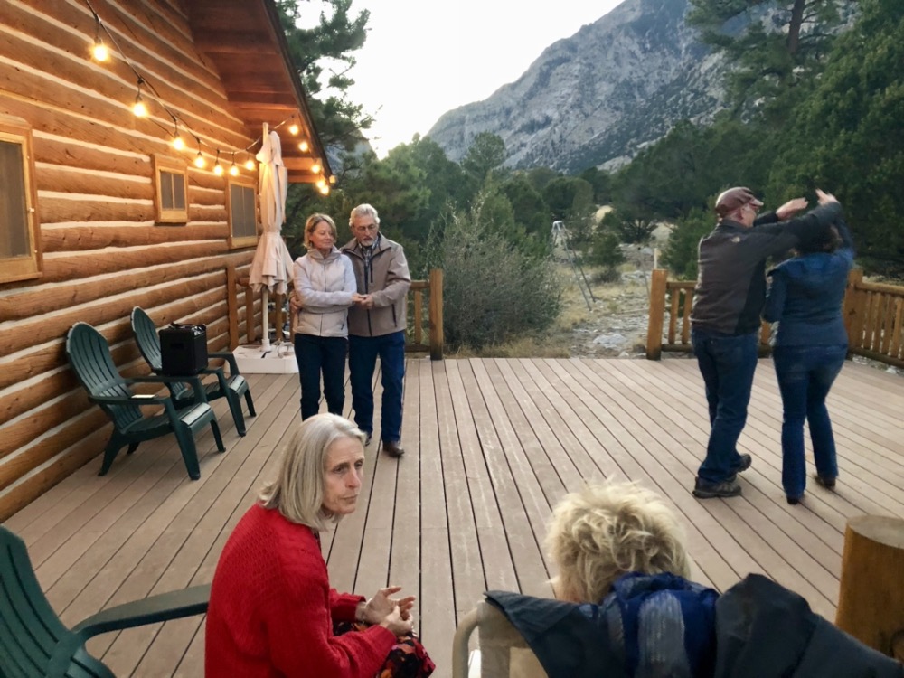 Dance party on Thomas & Jacy's deck! 10/4/18