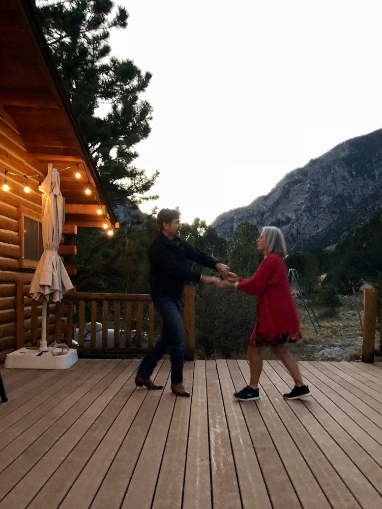 Roger & Martha working on their East Coast Swing