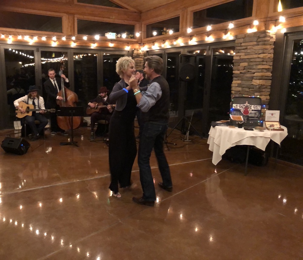 Roger & Teresa, New Year's Eve at Mt Princeton, Nathrop, 12/31/17